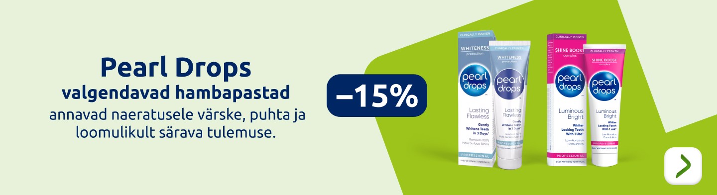 Pearl drops valgendavad hambapastad -15%
