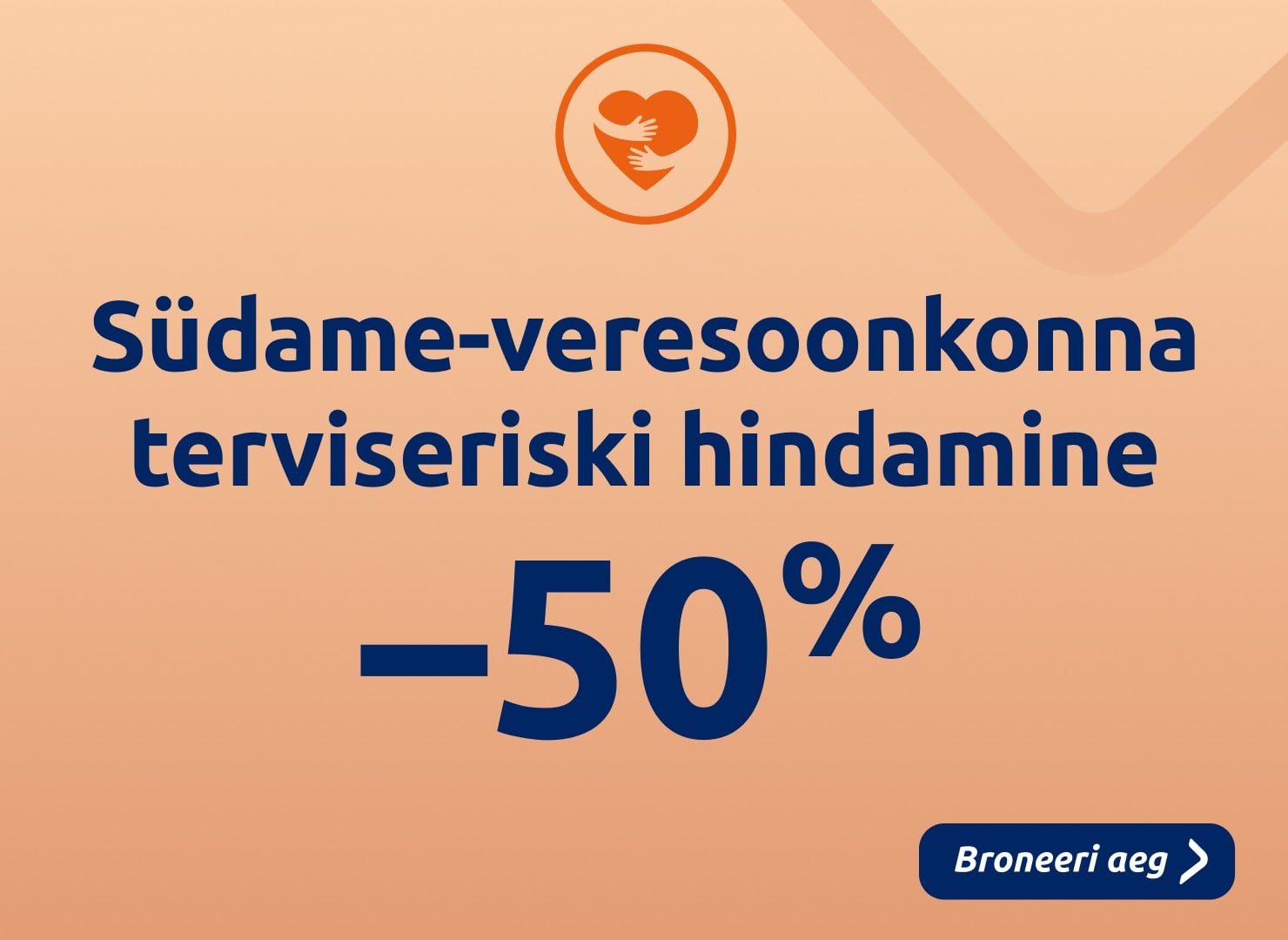 Südame-veresoonkonna terviseriski hindamine -50%