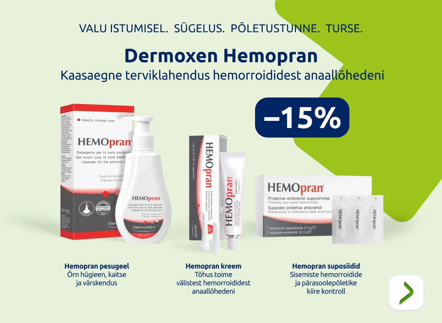 Dermoxen Hemopran -15%