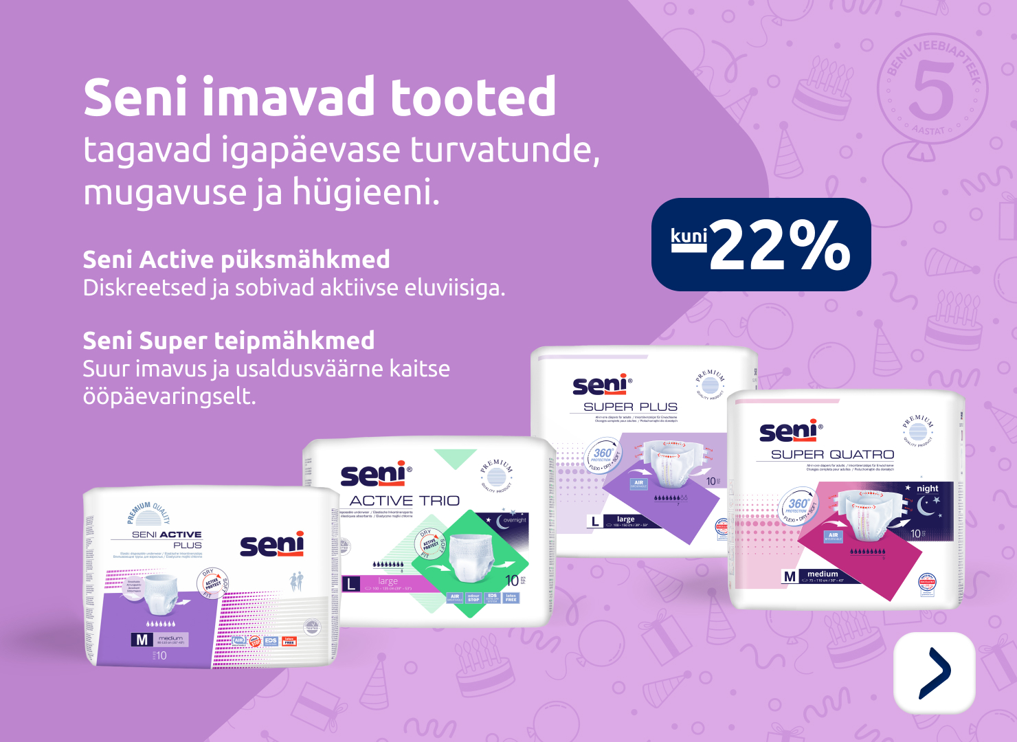 Seni imavad tooted kuni -20%